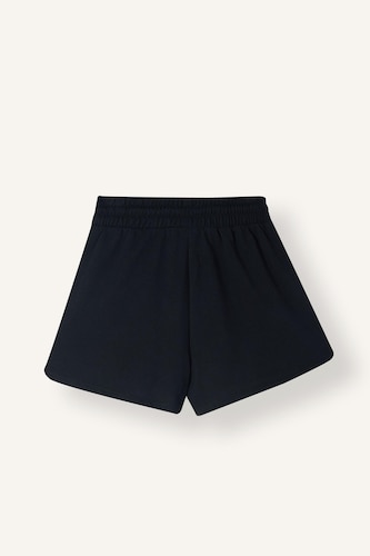 Relaxed Fitted Elastic Waist Shorts