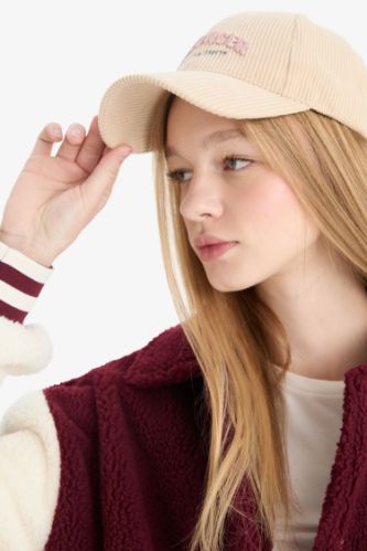 Kadın Pamuklu Cap Şapka