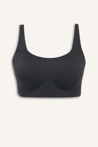 Laser Cut Breathable Fabric Sports Bra