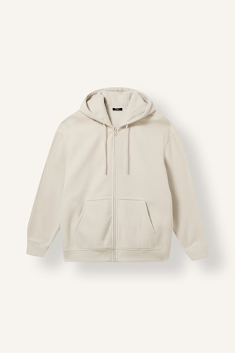 Boxy Fit fleece Cardigan