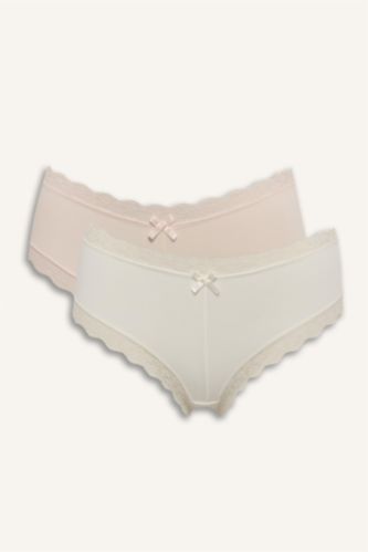 حريمي زهري فاتح كلوت سليب ميكرو - قطعتين