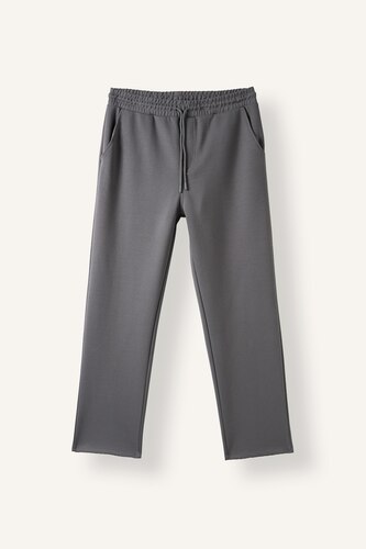 Men Grey Regular Fit Trousers