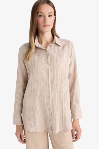 Relax Fit Long Sleeve Tunic