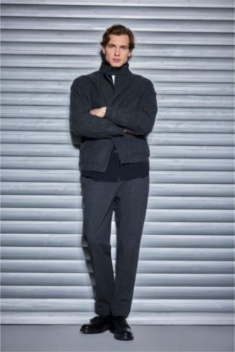 Jogger Fit Düz Paça Penye Pantolon