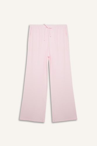 Normal Waist Wide Leg Trousers