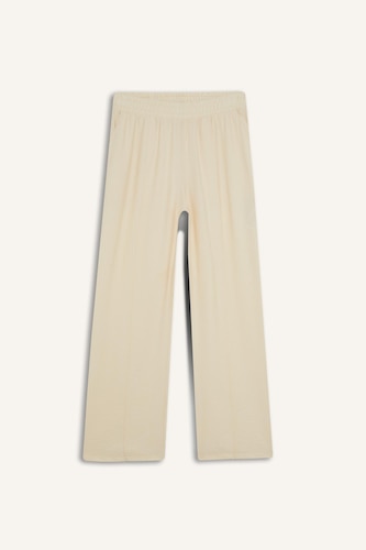 Straight Fit Regular Hem Trousers