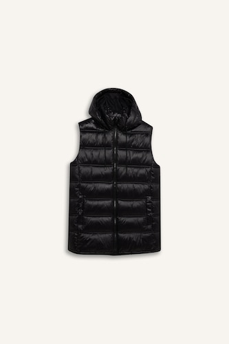 Жилет Regular Fit с капюшоном