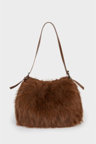 Kadın Pelüş Çapraz Çanta