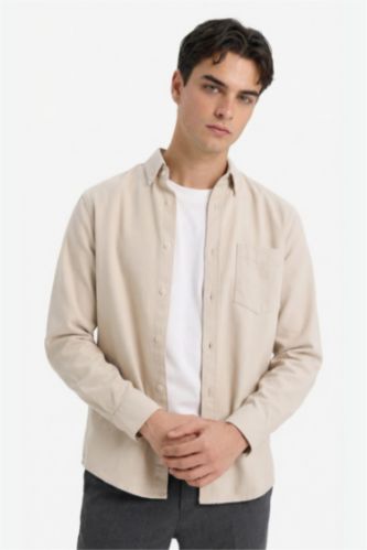 Regular Fit Gabardin Gömlek