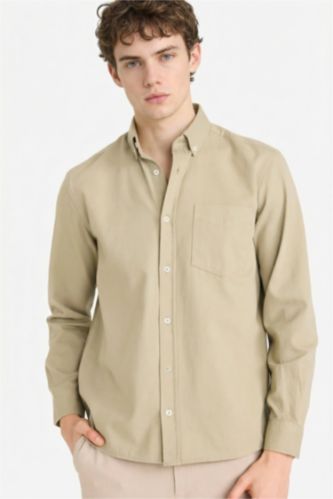 Regular Fit Gabardin Gömlek
