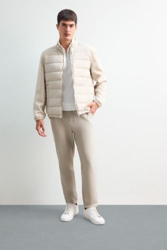 Tailored Regular Fit Kısa Paça Esnek Kumaş Teknik Pantolon