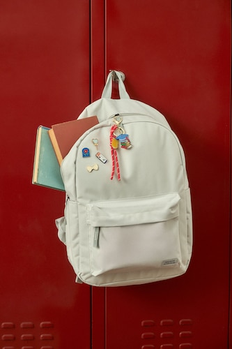 رجال رمادي فاتح Backpack