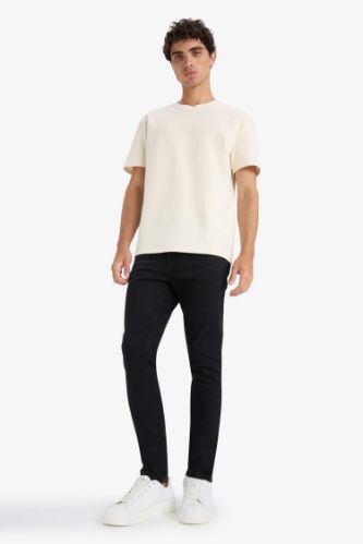 Carlo Skinny Fit Regular Waist Skinny Leg Jeans