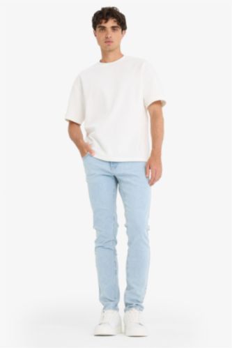 Carlo Skinny Fit Regular Waist Skinny Leg Jeans