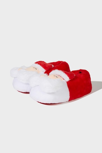 Man Flat Sole Christmas Home Slippers