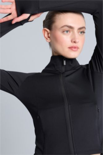 نساء أسود Slim Fit Cardigan