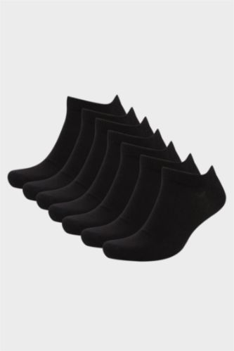 Erkek 7'li Pamuklu Patik Çorap