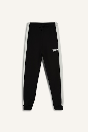 Boy Elastic Waist Printed Jogger Sweatpants