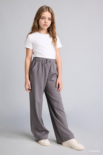 Girl Wide Leg Trousers