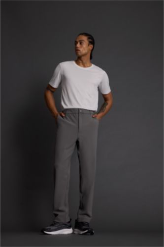 DeFactoFit Standard Fit Woven Sports Trousers