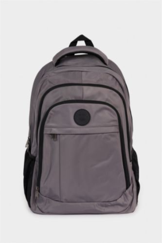 Erkek Gri Melanj Erkek Sırt Çantası