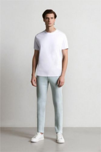 سروال جينز سيرجيو قصة عادية بخصر عادي