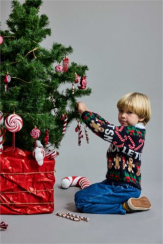 بلوز تريكو بيبي ولادي قصة عادية