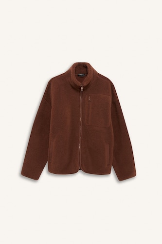 İnce Sweatshirt Kumaşı Cardigan