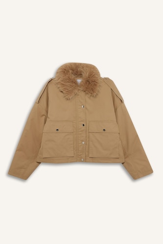 Waterproof Regular Fit Cotton Puffer Jacket