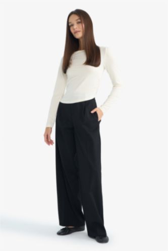 Baggy Fit Regular Waist Trousers