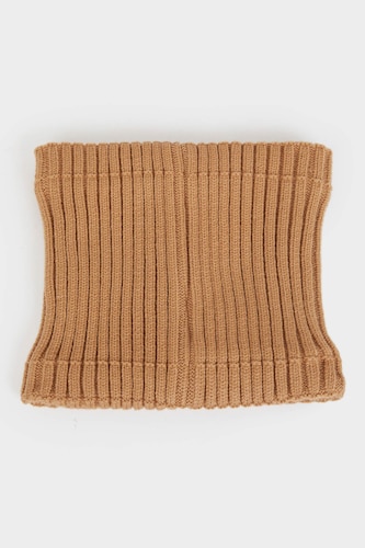 Baby Boy Lined Knit Neck Scarf