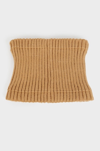 Boy Lined Knit Neck Scarf