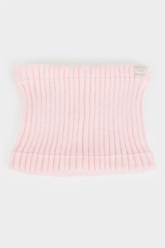 Kız Bebek İçi Astarlı Triko Boyunluk