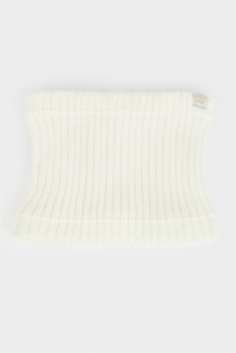 Kız Bebek İçi Astarlı Triko Boyunluk