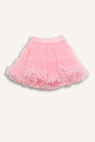 Le Mabelle x DeFacto Beli Lastikli Tütü Etek Kız Bebek