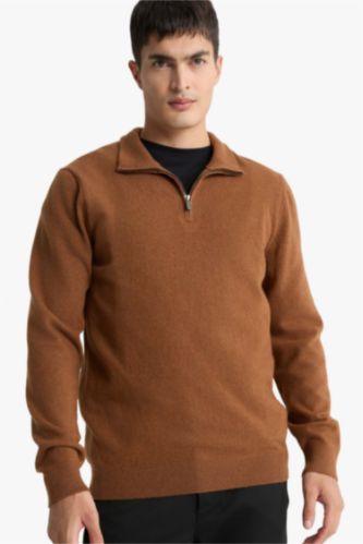 Standard Fit Turtleneck Knitwear Pullover