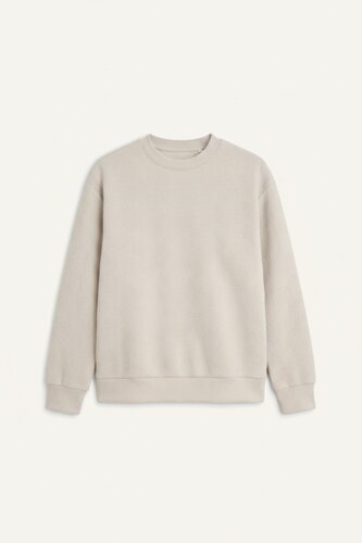 Pull en maille à col rond Coupe standard