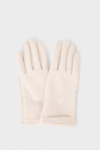 Женские замшевые перчатки
