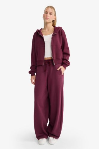 Coool Barrel Fit Beli Bağcıklı Geniş Paça Eşofman Altı