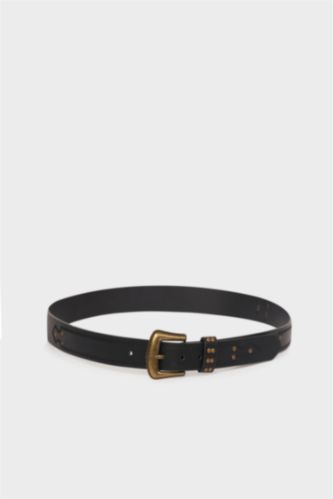 Kadın Suni Deri Jean Kemeri