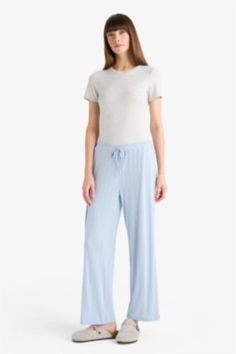 Regular Fit Beli Lastikli Pijama Altı-Fall in Love