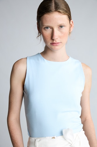Regular Fit Basic Crew Neck Tank Top