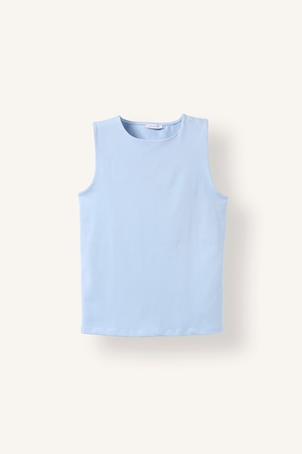 Regular Fit Basic Crew Neck Tank Top
