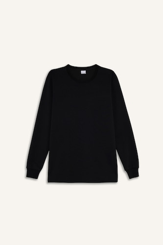 Slim Fit Crew Neck Long Sleeve T-Shirt