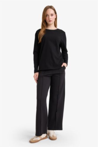 بنطرون وايد ليج برجل واسع