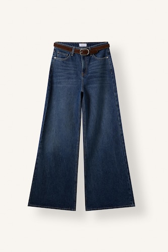 High Waist Wide Leg Trousers