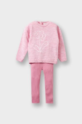 Baby Girl Floral Pullover Leggings 2 Piece Set