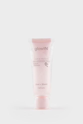 GlowIN Cocoa and Hazelnut Extract Moisturizing Hand Cream – Intensive Nourishing & Repairing Care