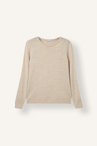 Regular Fit Basic Knitted Crew Neck Sweater