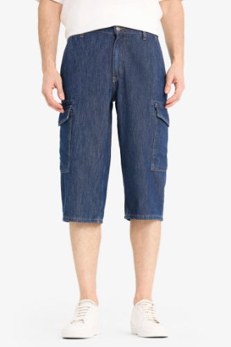 %100 Pamuk Regular Fit Jean Bermuda Şort